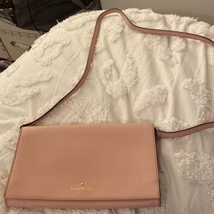 Kate Spade light pink cross body bag